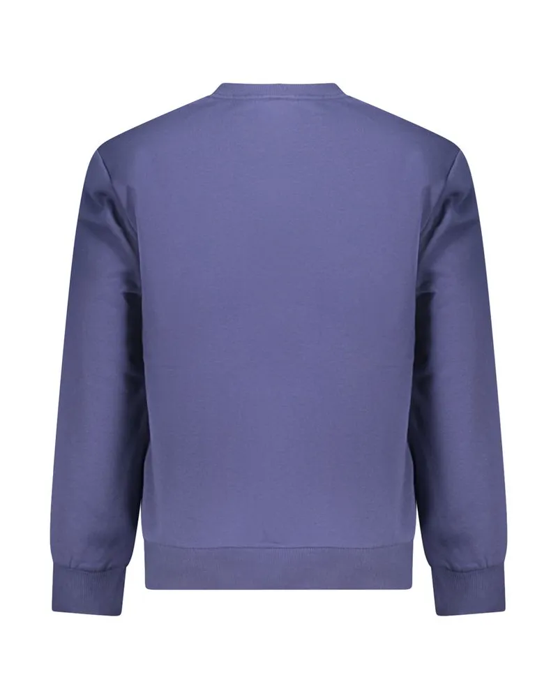 Timberland Cotton Crew Neck Sweatshirt — Blue Blue