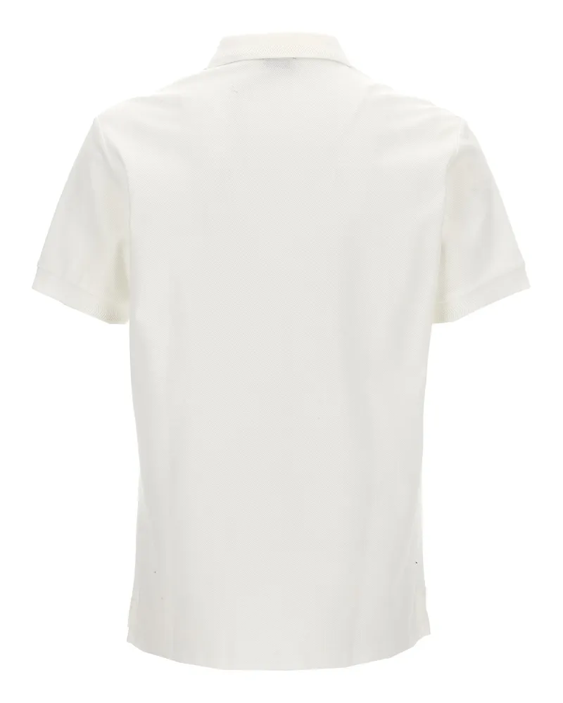 Burberry Men's White Cotton Polo Shirt White