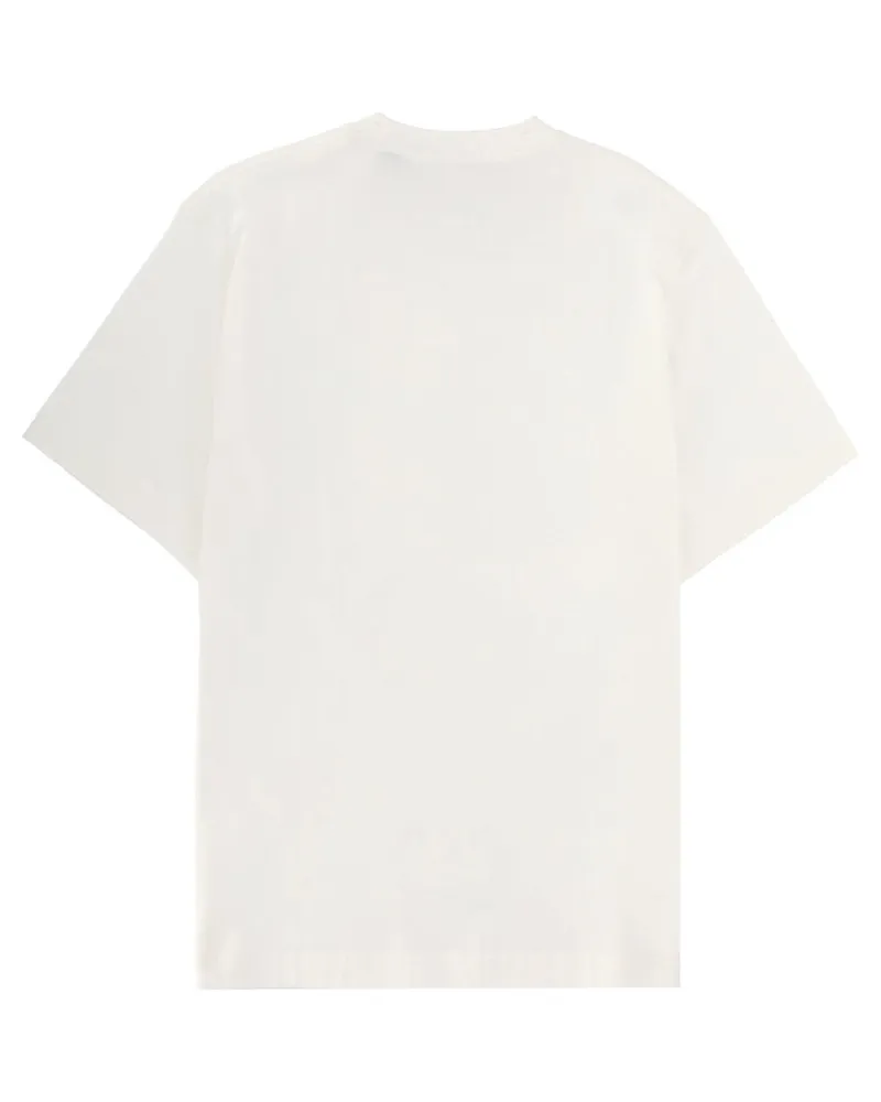 Burberry Logo Cotton T-Shirt — Beige Beige