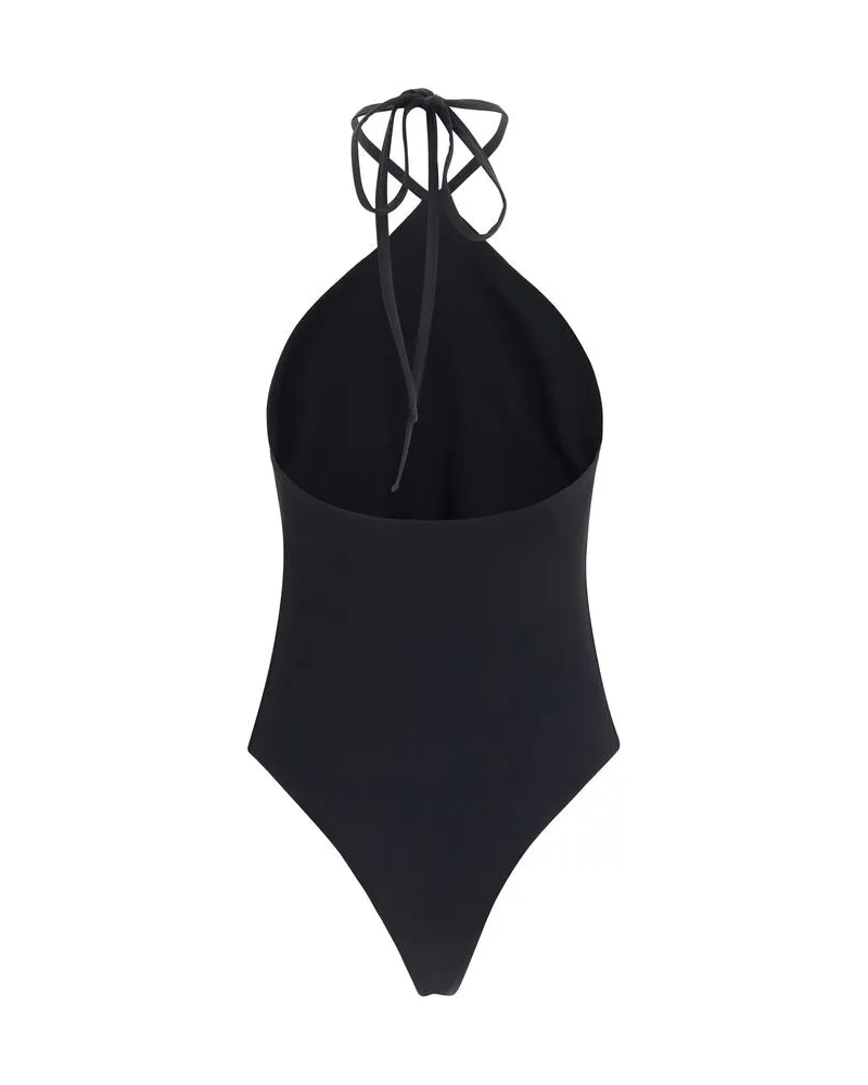 Jacquemus Women Black Polyamide One-Piece Swimsuit Clothing Black