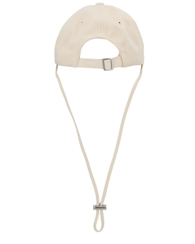 Jacquemus ACU00452AW0_0092110 Baseball Cap — White White