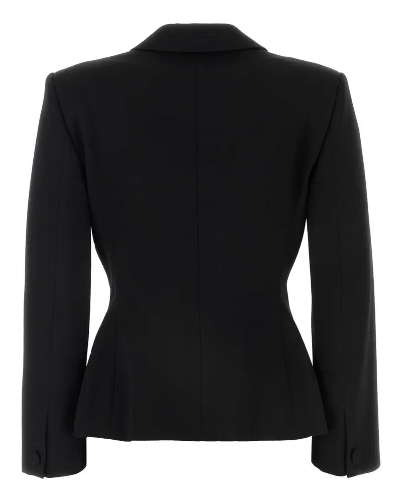 Givenchy Black Exterior: Wool Lining: Cupro Giacche E Gilet Jacket Black