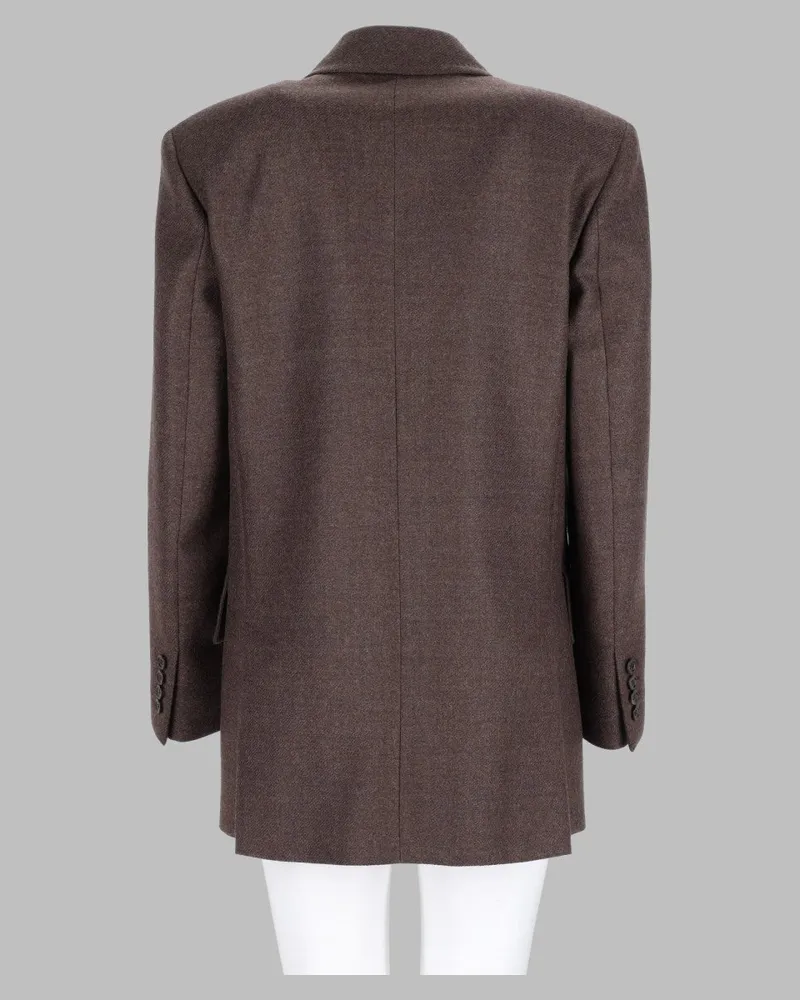 Max Mara Olimpia Blazer — Brown Brown
