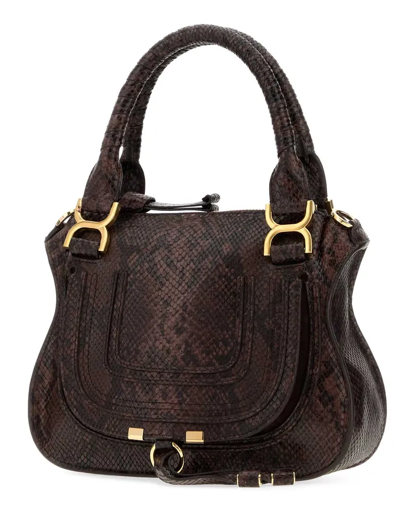 Chloé Marcie Shoulder Bag — Brown Brown