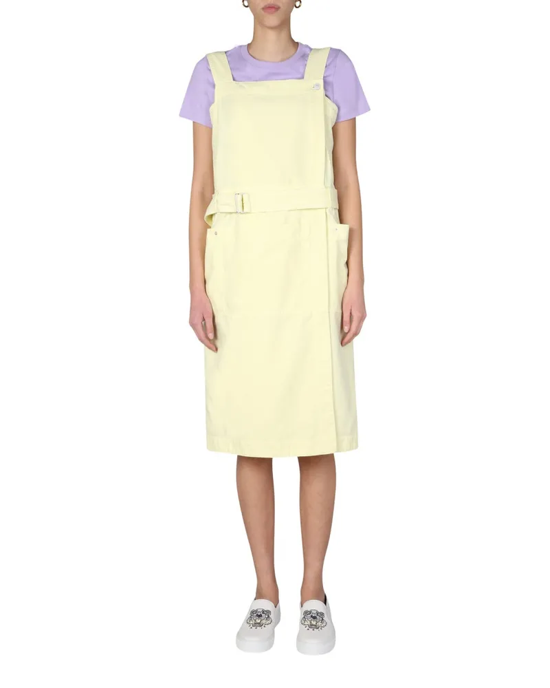 Kenzo Denim Dress — Yellow Yellow