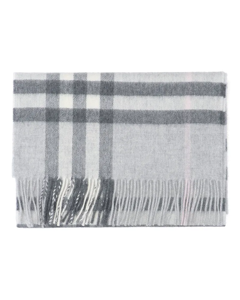 Burberry Women's Scarfs Grey Cashmere Gray