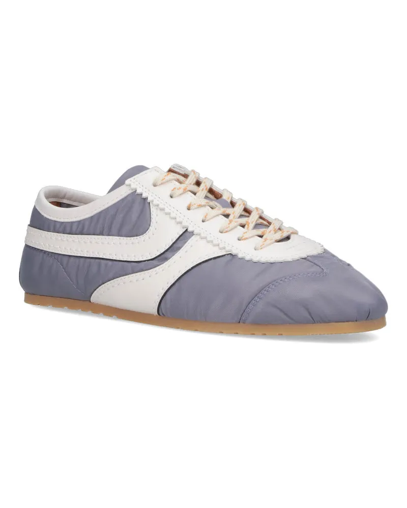 Dries van Noten Women's Sneakers Blue Tessuto Blue