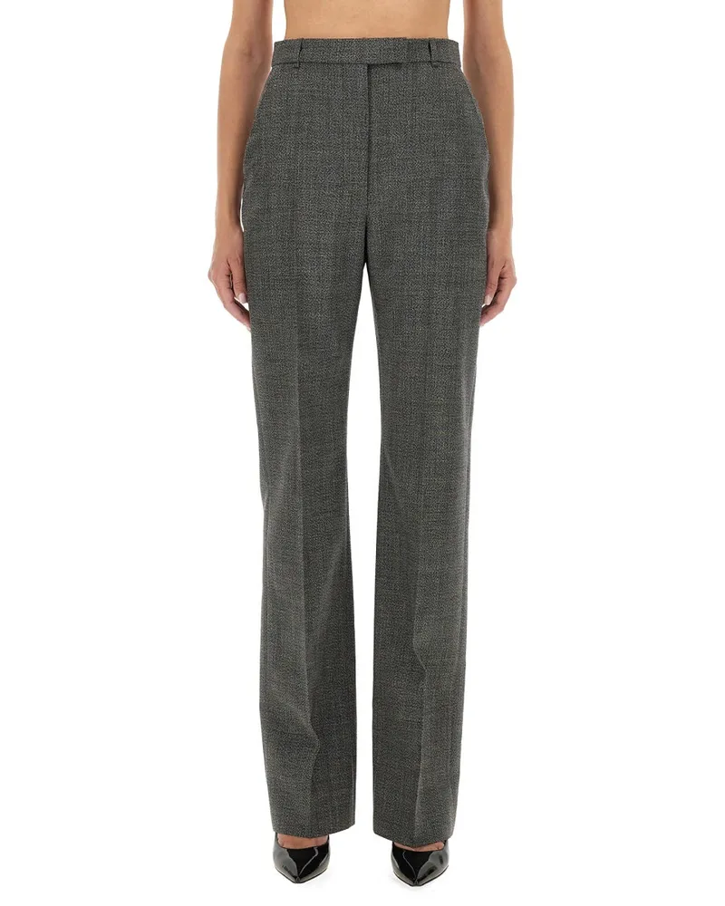 Alexander McQueen Wool Trousers — Gray Gray