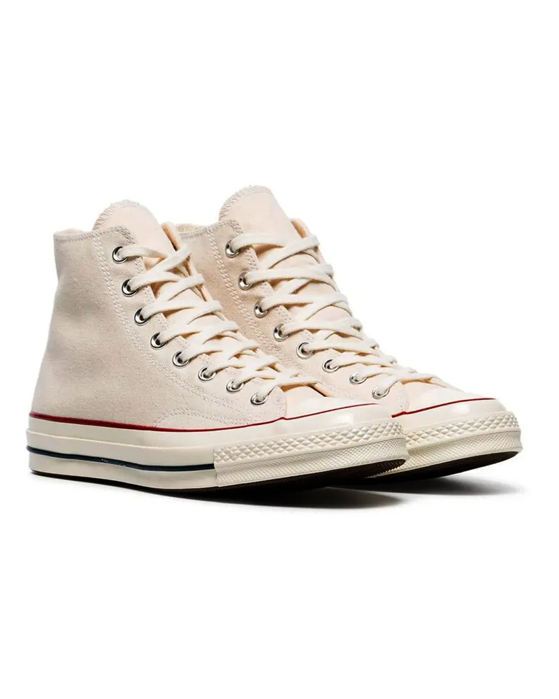 Converse Women's Sneakers Chuck 70 Canvas Parchment-Garnet-Egret Neutral Tones Trainers Beige
