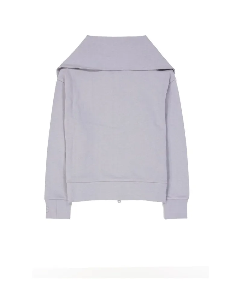Herno Women's Purple Cotton Cardigan Clothing Purple