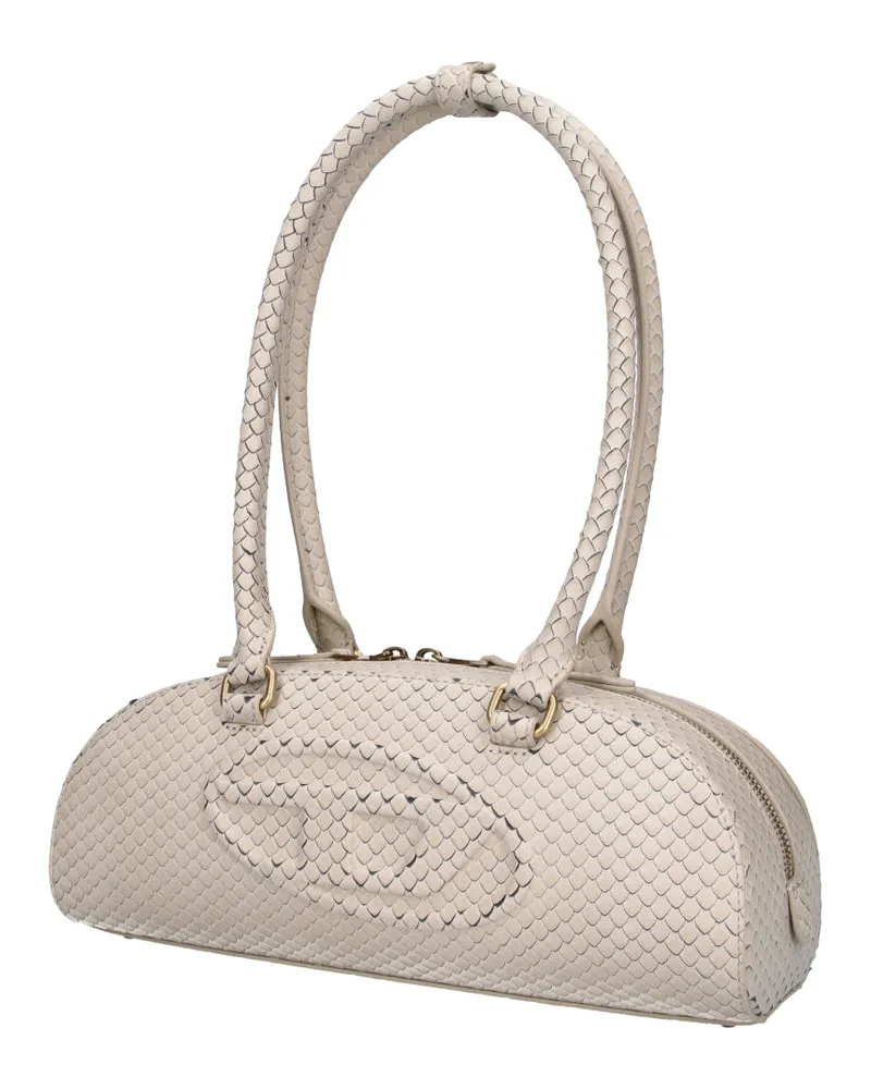 Diesel Women's Bags Beige Leather Beige
