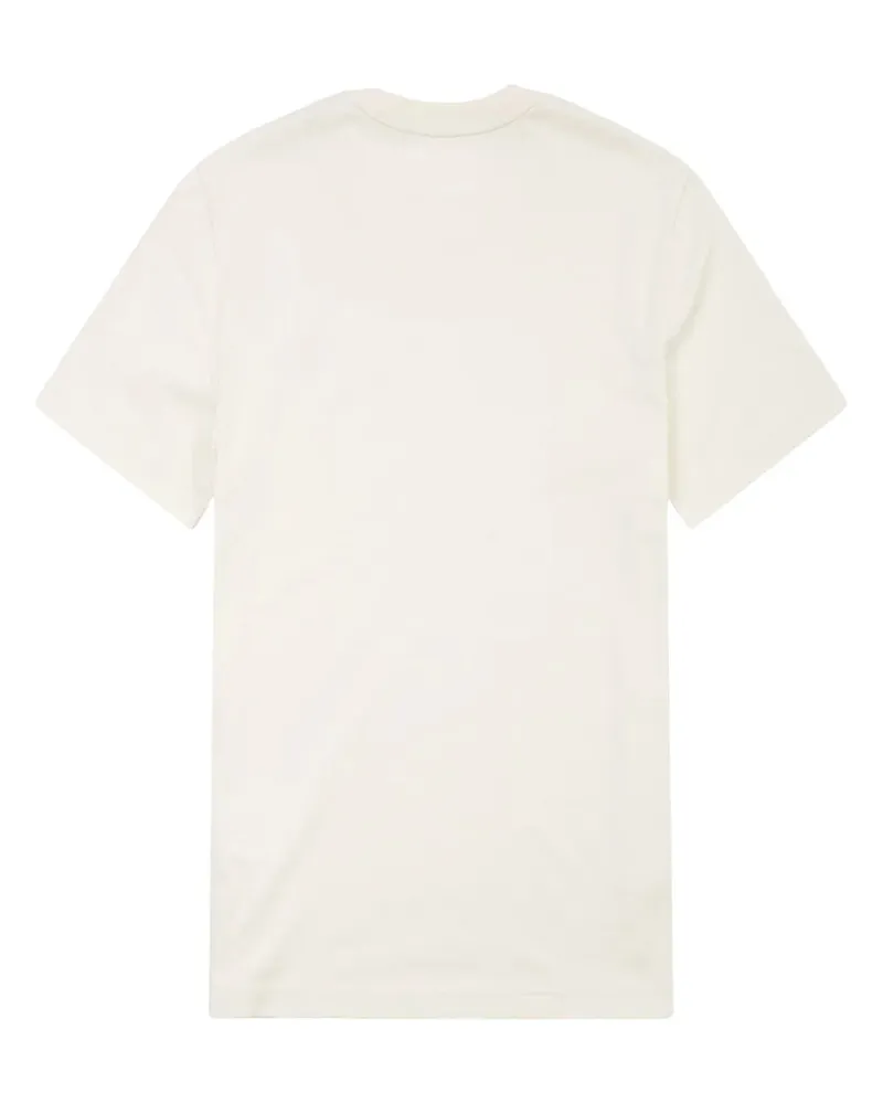 Moncler Mountain Graphic Logo T-Shirt — White White