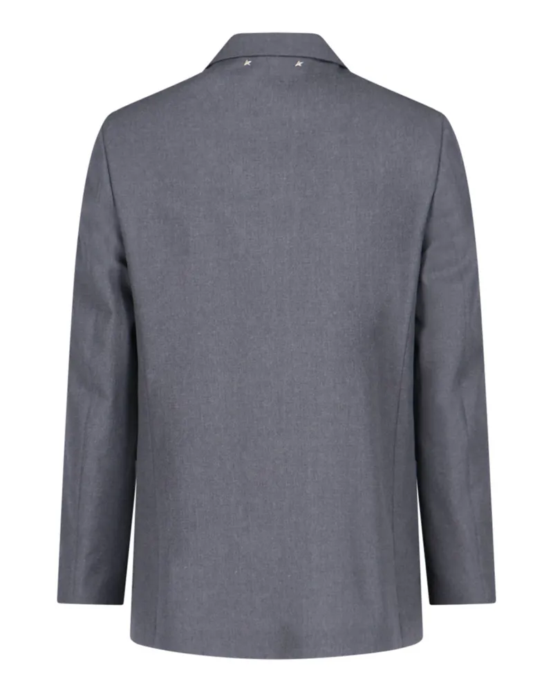 Golden Goose Men's Jackets Grey Main Fabric: Virgin Wool Gray