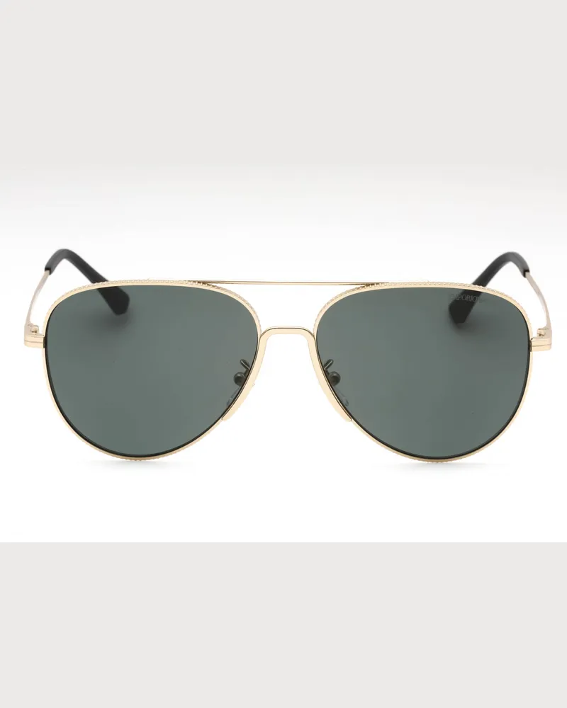 Emporio Armani Unisex 0ea2149d Sunglasses Gold Gold