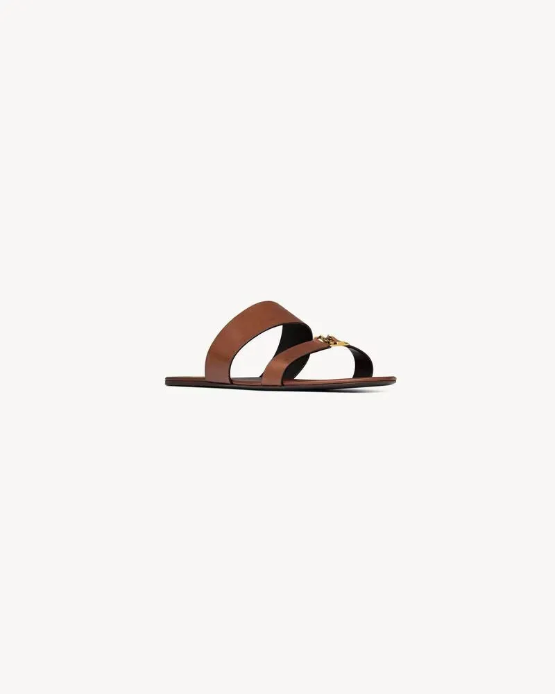 Saint Laurent SL E26 Sandals — Caramel Caramel