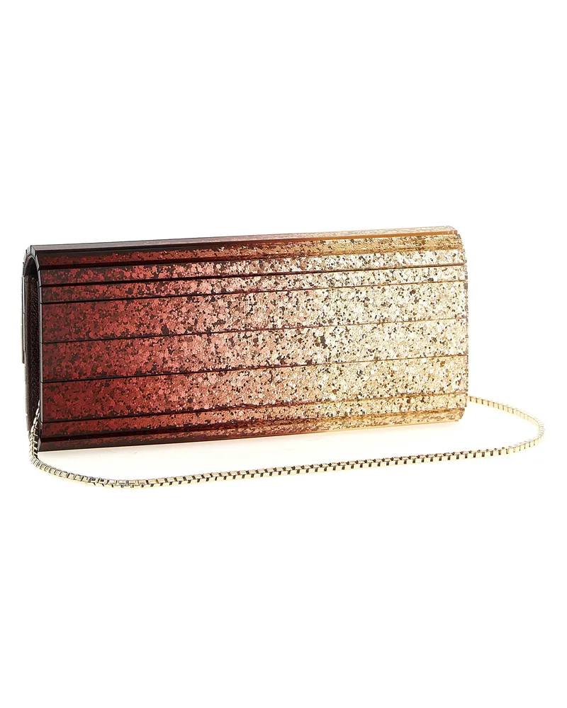 Jimmy Choo Sweetie Clutch — Gold Gold
