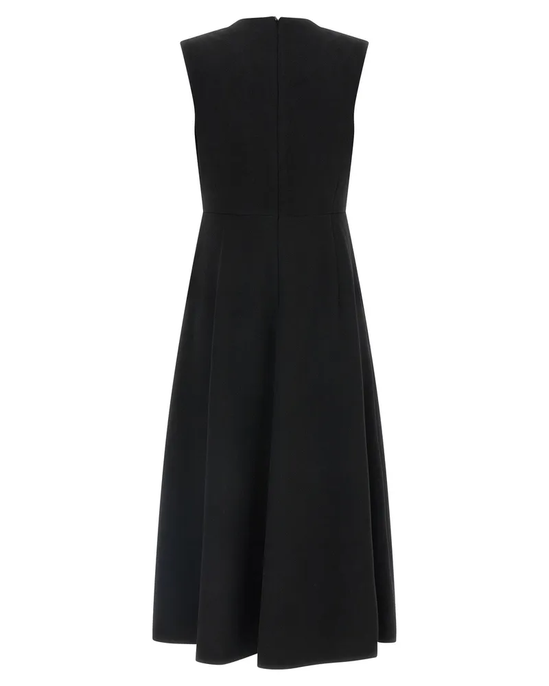 Max Mara Curva Dress — Black Black