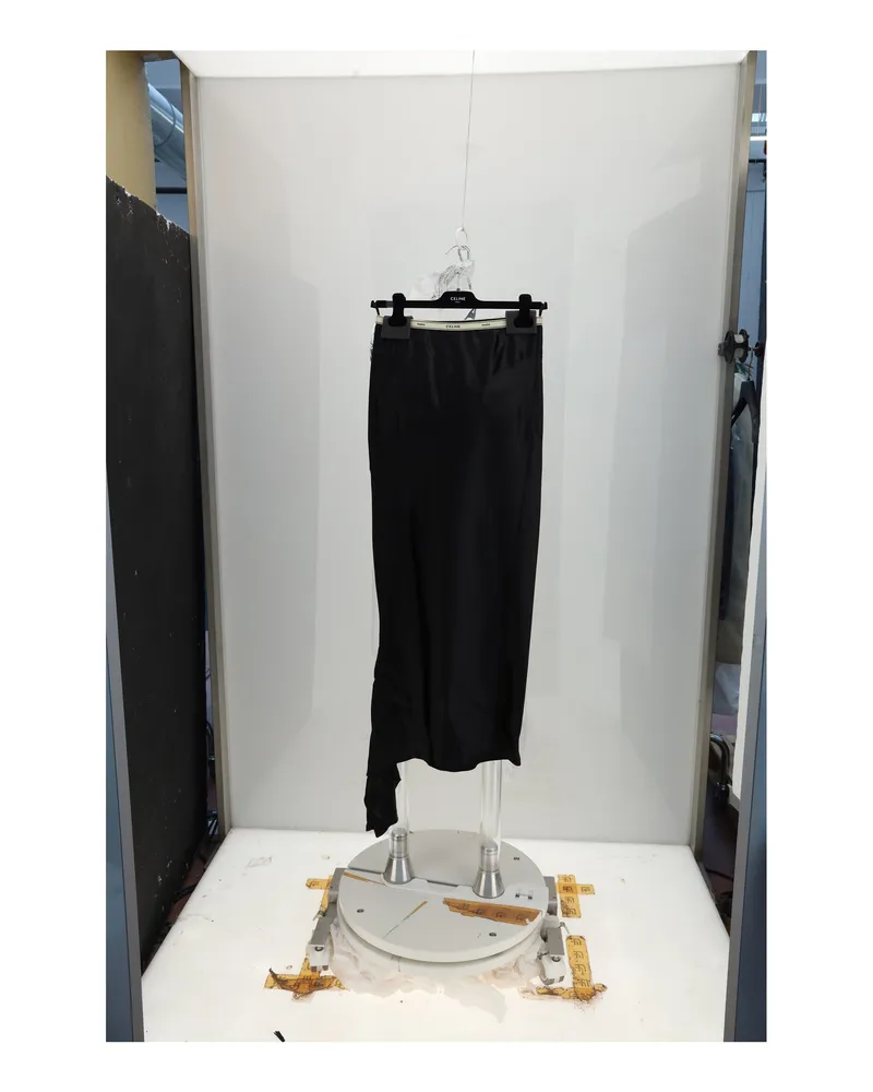 Celine Women's Skirt Black Viscose Black