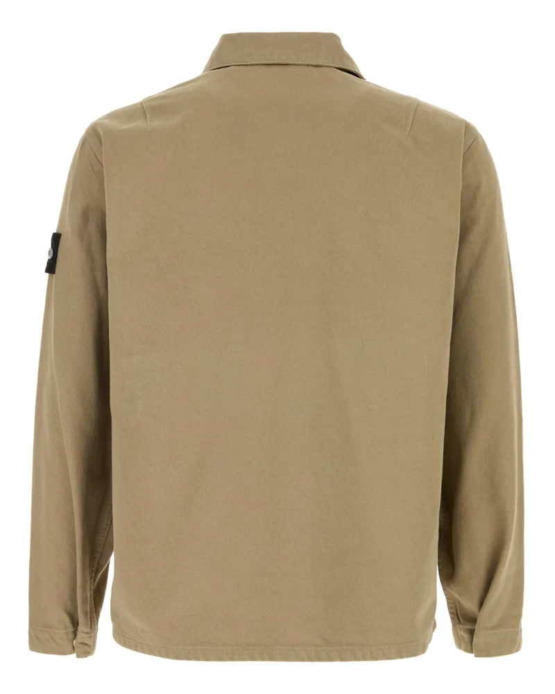 Stone Island Biscuit Jacket — Beige Beige