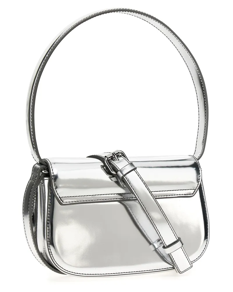 Diesel Shoulder Bag — Silver Silver