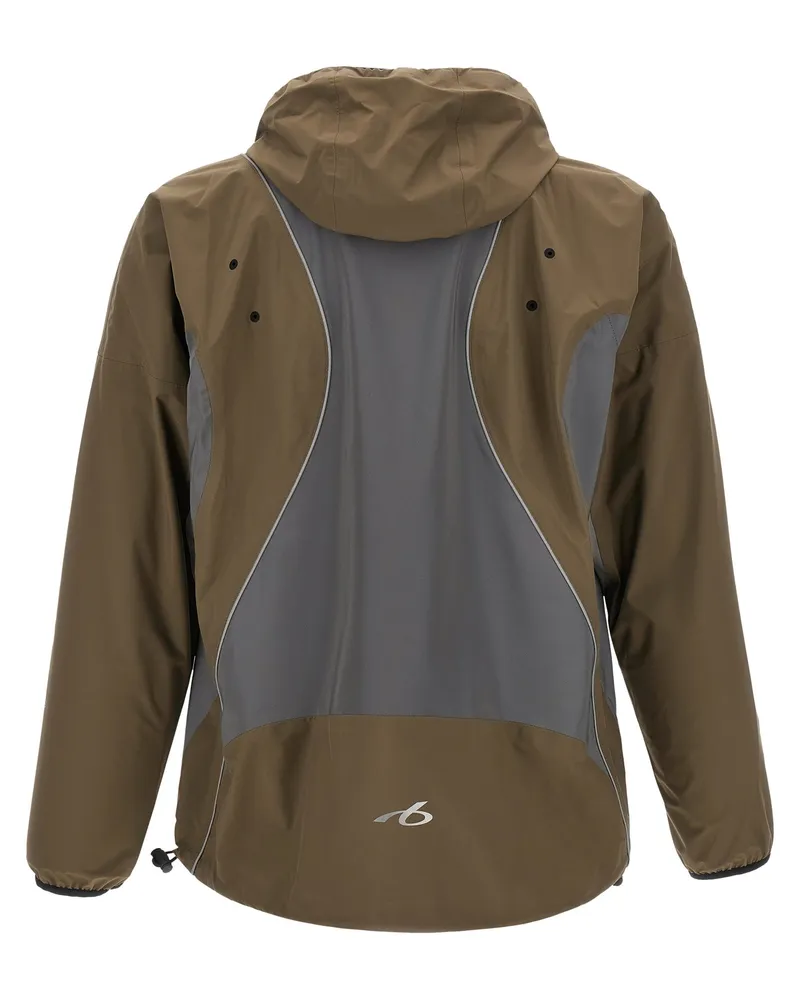 Balenciaga Men's Gray Polyester Parka Clothing Brown