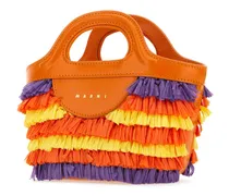 Women's Tropicalia Top Handle Bag Orange Leather