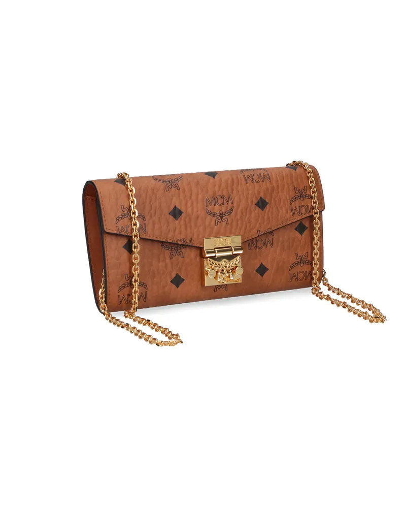 MCM Women's Wallets Brown Polyurethane Brown
