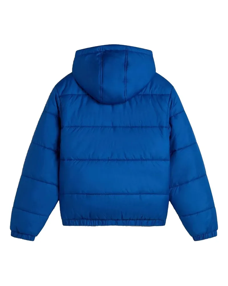 Vans Quilted Polyester Puffer Jacket — Blue Blue