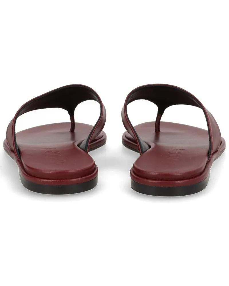 aeyde Sandal — Bordeaux Bordeaux