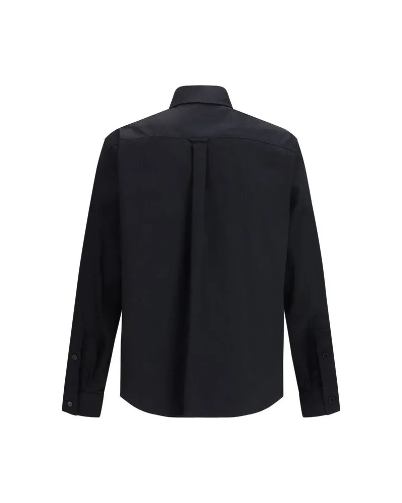 Dolce & Gabbana Men's Black Cotton Dress Shirt Black