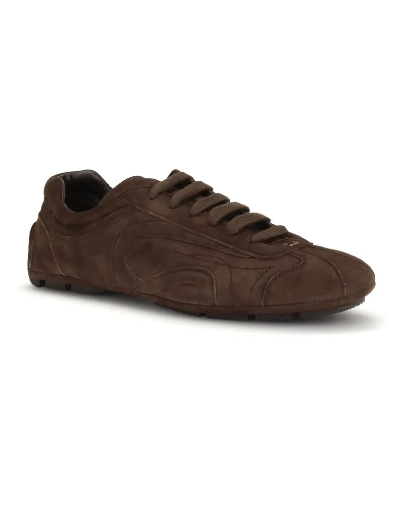 Prada Men's Montecarlo Re-Edition 2005 Sneakers Moro Brown