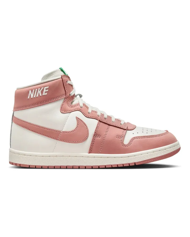 Nike Men's Air Ship Pe Sp Sneakers Pink Leather Rubber Sole Pink
