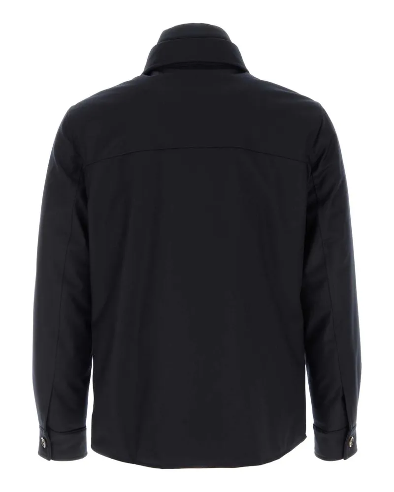 MOORER Dasson Down Jacket — Navy Navy