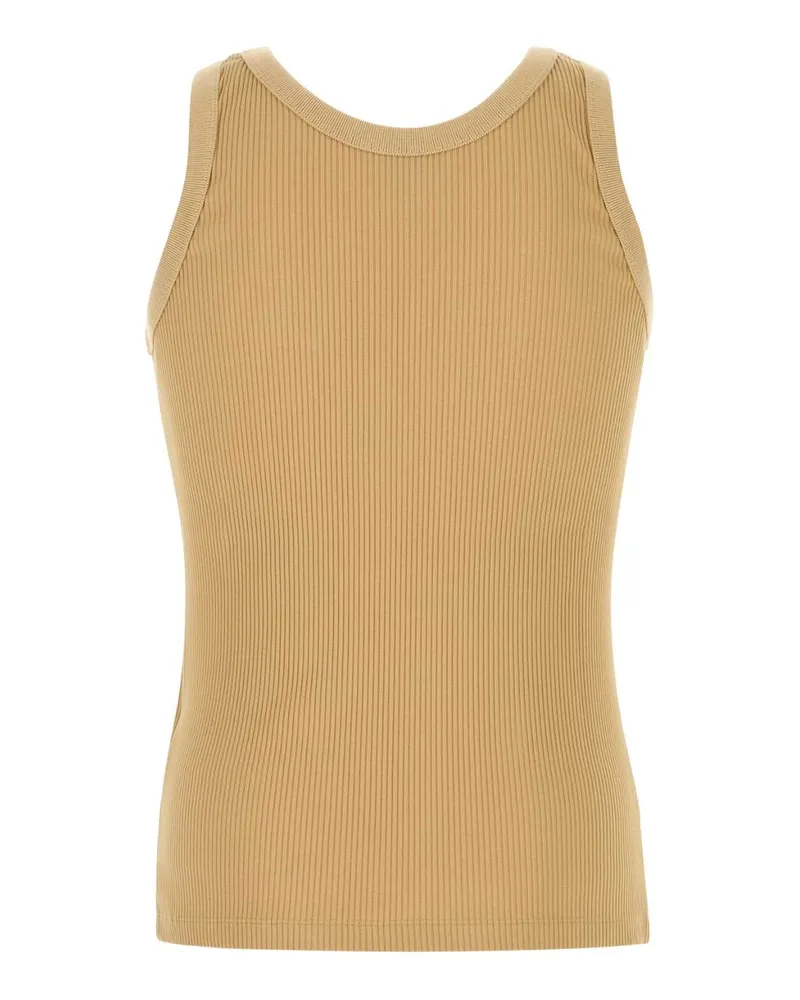 Fendi Juta Exterior: Nylon Elastane T-Shirt T-shirts And Polos Beige