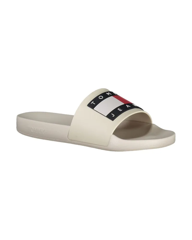 Tommy Hilfiger Polyurethane Slipper — Beige Beige
