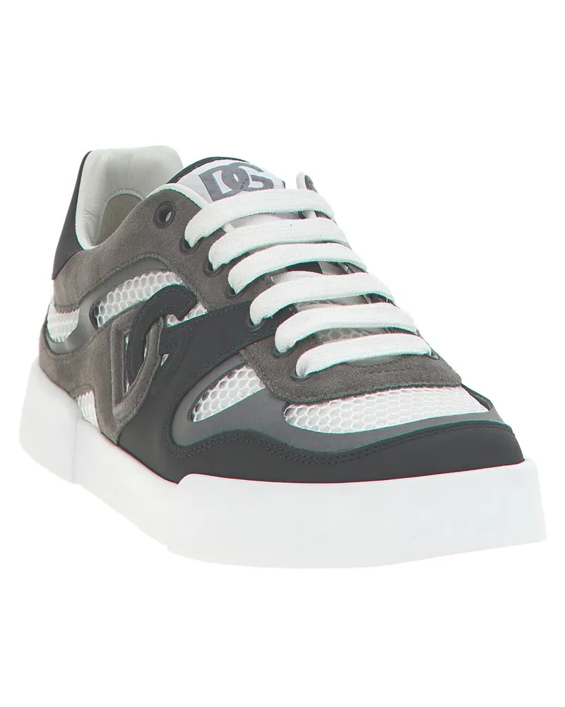 Dolce & Gabbana Strobel Portofino Light Sneaker — Gray Gray