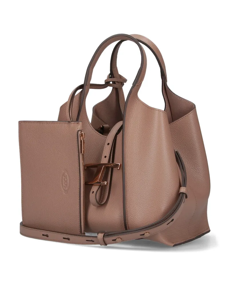 TOD'S Women's Bags Beige Outer: Calf Leather Beige