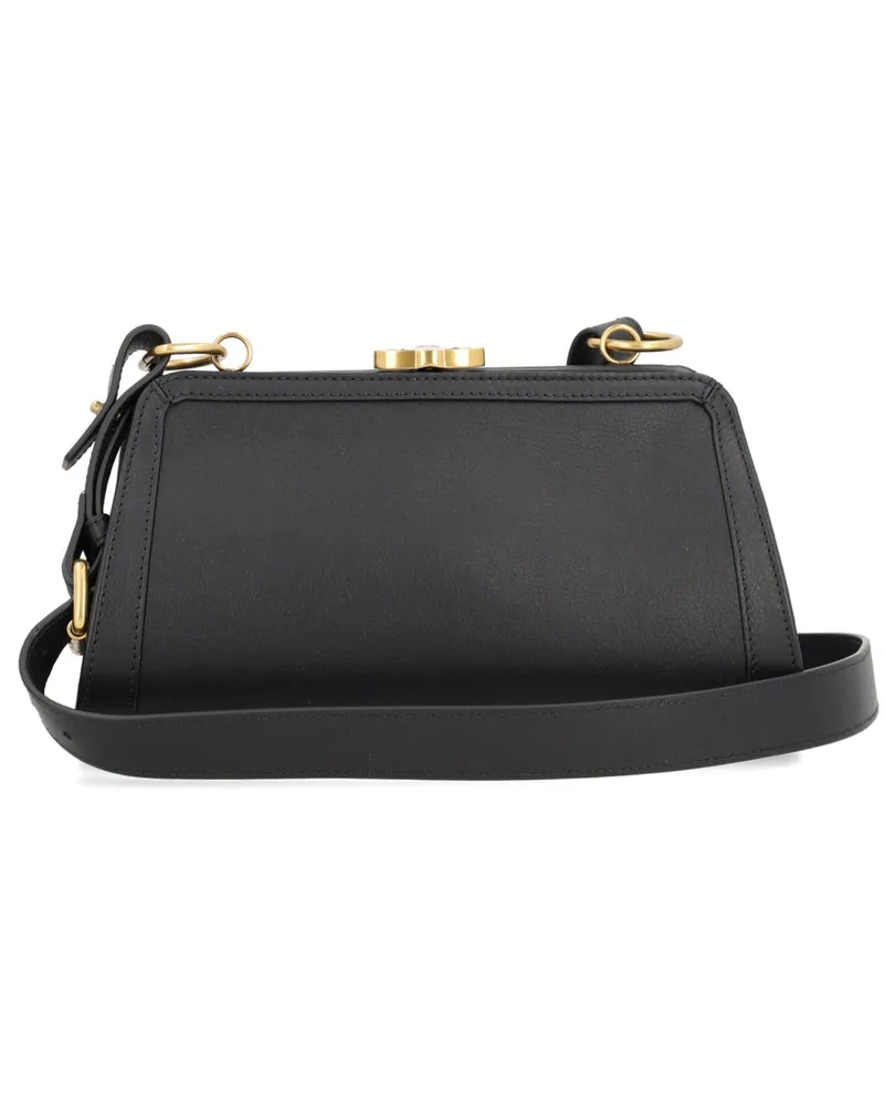 Vivienne Westwood Ascot Shoulder Bag — Black Black