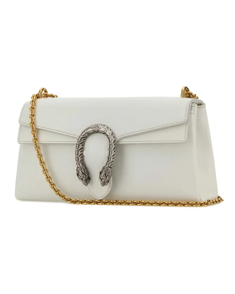 Gucci Dionysus Leather Shoulder Bag — White White