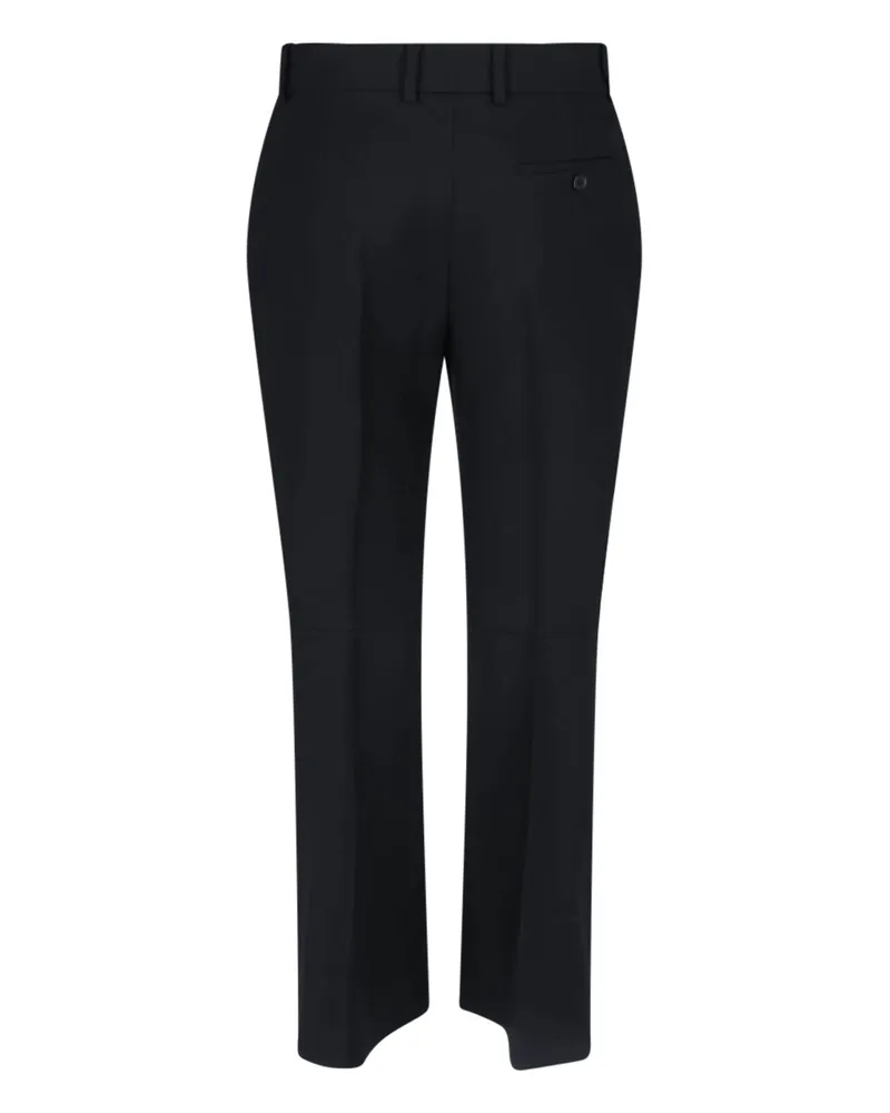 Alexander McQueen Women's Trousers Black Wool Black