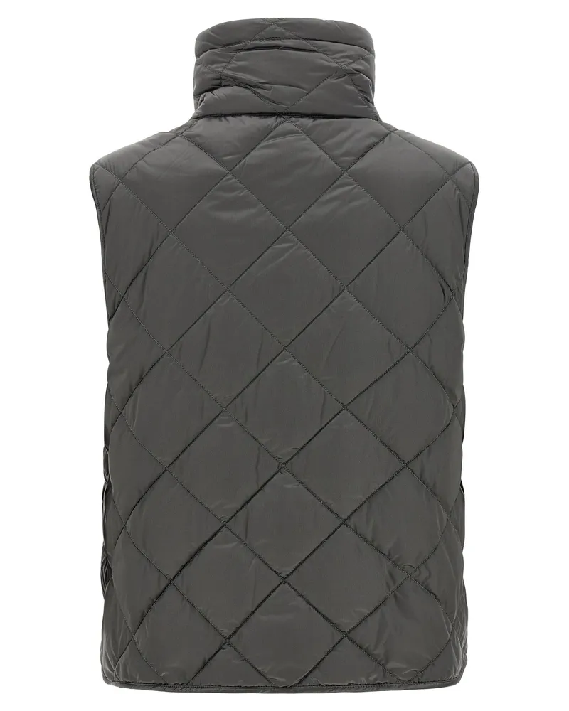 Max Mara Women's Gray Polyamide Sleeveless Jacket Clothing Gray