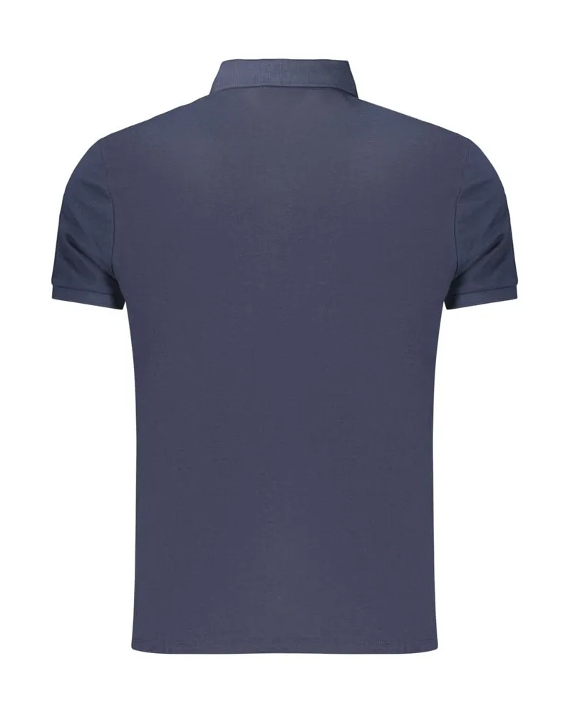 Calvin Klein Cotton Polo Shirt — Blue Blue