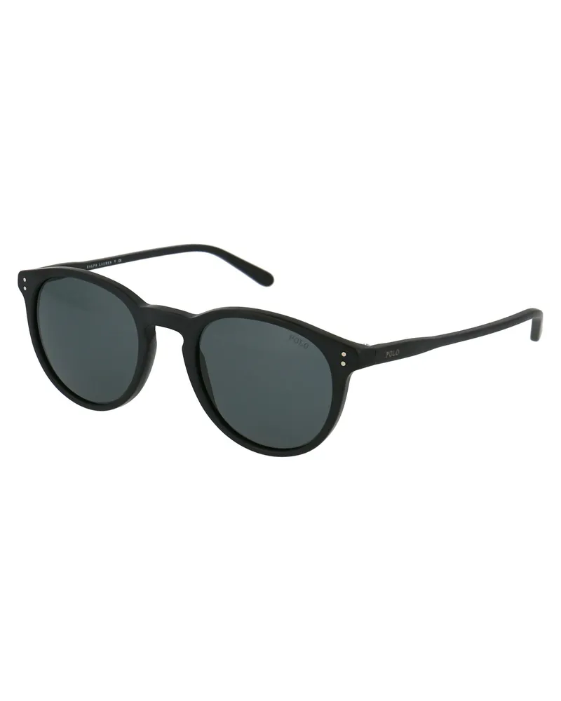 Ralph Lauren 0PH4110 Matte Black Acetate Sunglasses — Black Black