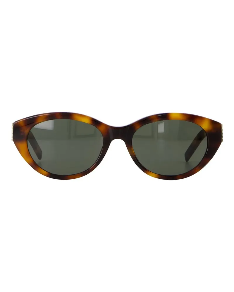 Saint Laurent Women's Sl M148 Sunglasses -  Acetate Brown Accessories Brown