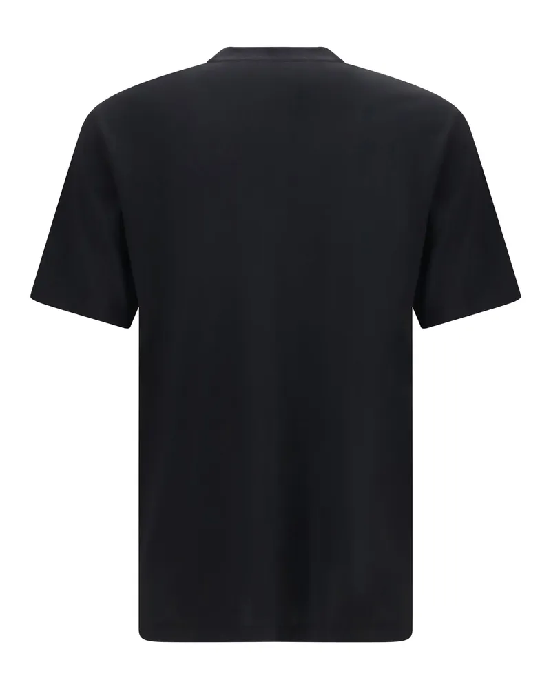 Amiri Men's Embroidered Logo T-Shirt Black Cotton; Modal T-Shirts And Polos Black