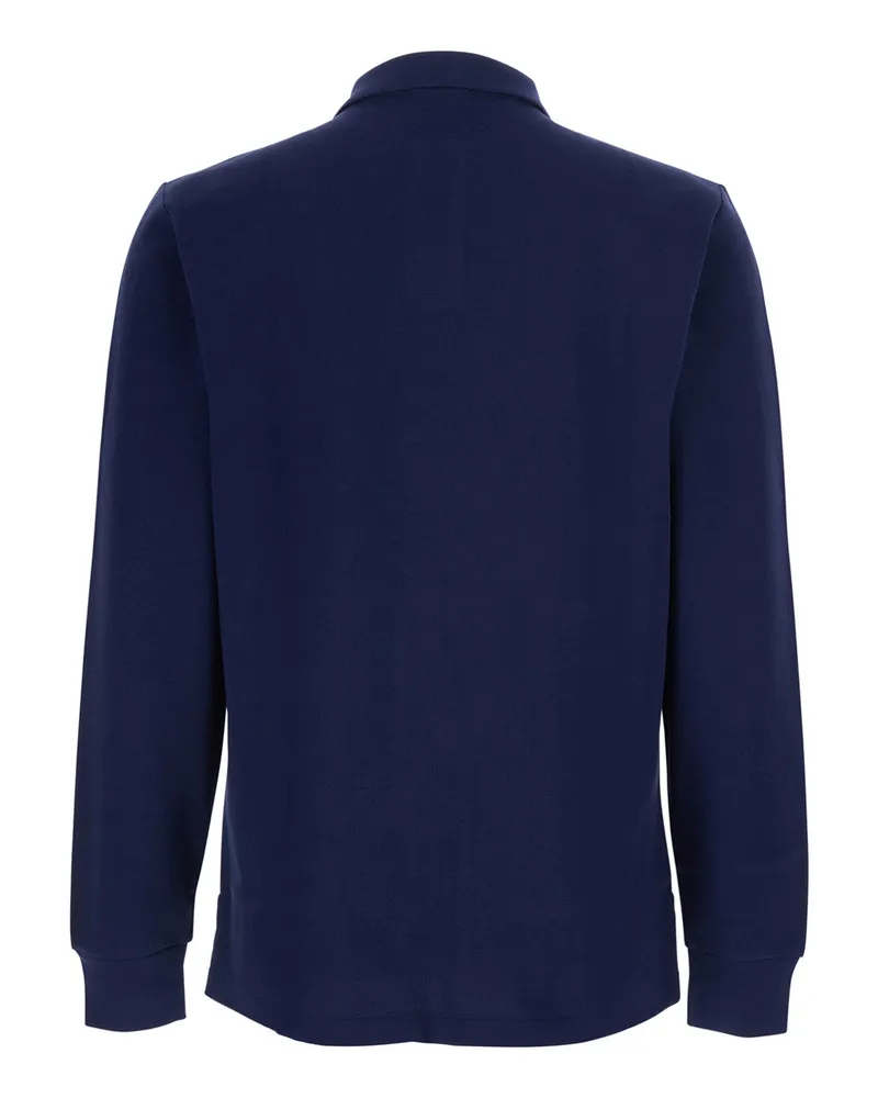 Ralph Lauren Slim Fit Cotton Polo — Navy Navy