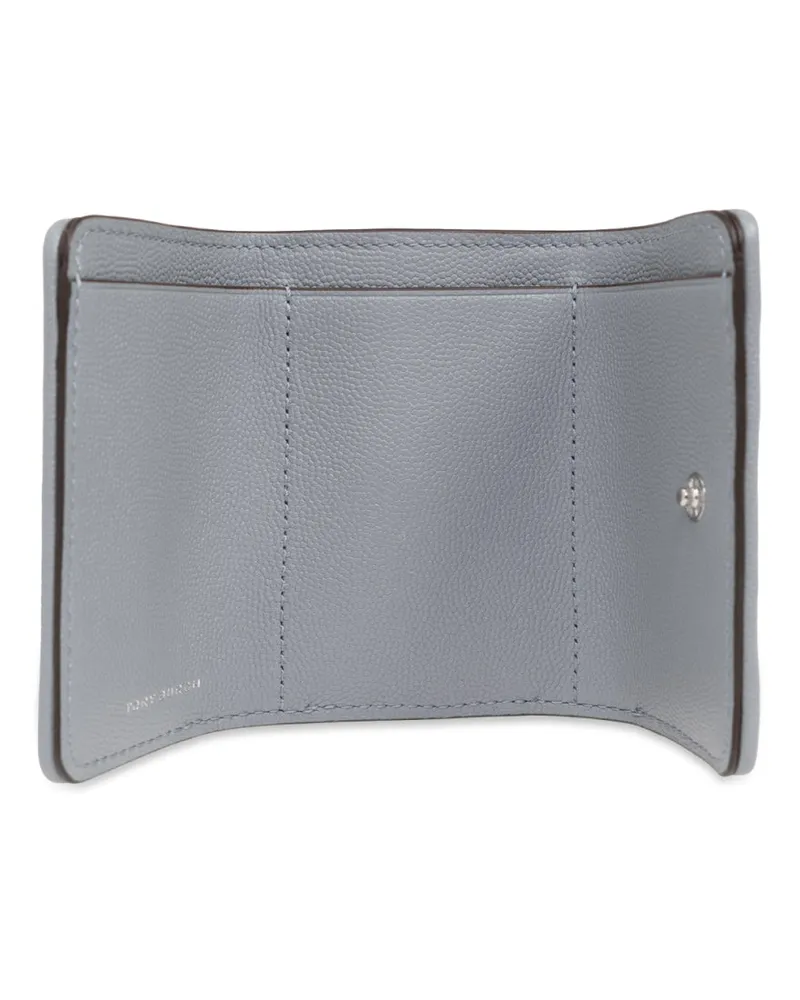 Tory Burch Women's Fleming Soft Logo Wallet Grey Accessories Gray