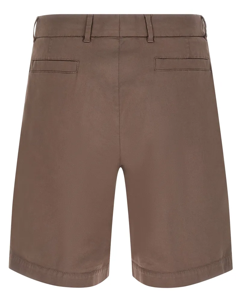 Brunello Cucinelli Bermuda Shorts — Taupe Taupe