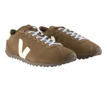 Women's Cateyes Sneakers - Leather Brown Calfskin Shoes