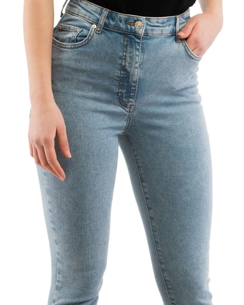 Moschino Women's Multicolor Cotton Skinny Jeans Clothing Multicolor